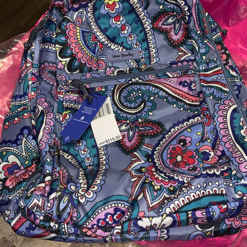 Vera Bradley bookbag